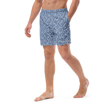 Load image into Gallery viewer, Stormy Skies Oystuary swim trunks
